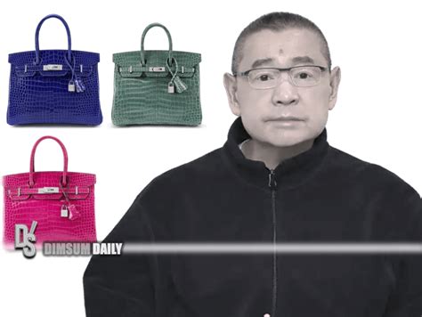 joseph lau hermes|Hong Kong billionaire fugitive auctions Hermès bags for over $3 .